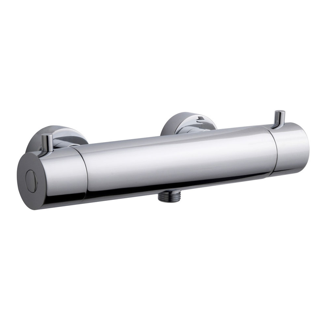 Wiesbaden Caral Cool Touch Thermostatische Douchemengkraan Chroom